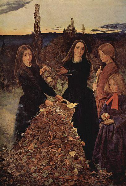 Sir John Everett Millais Herbstlaub